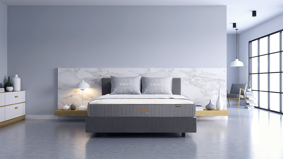 Nệm Lò Xo Liên Á Cocoon Grey Nệm Lò Xo Liên Á Cocoon Grey